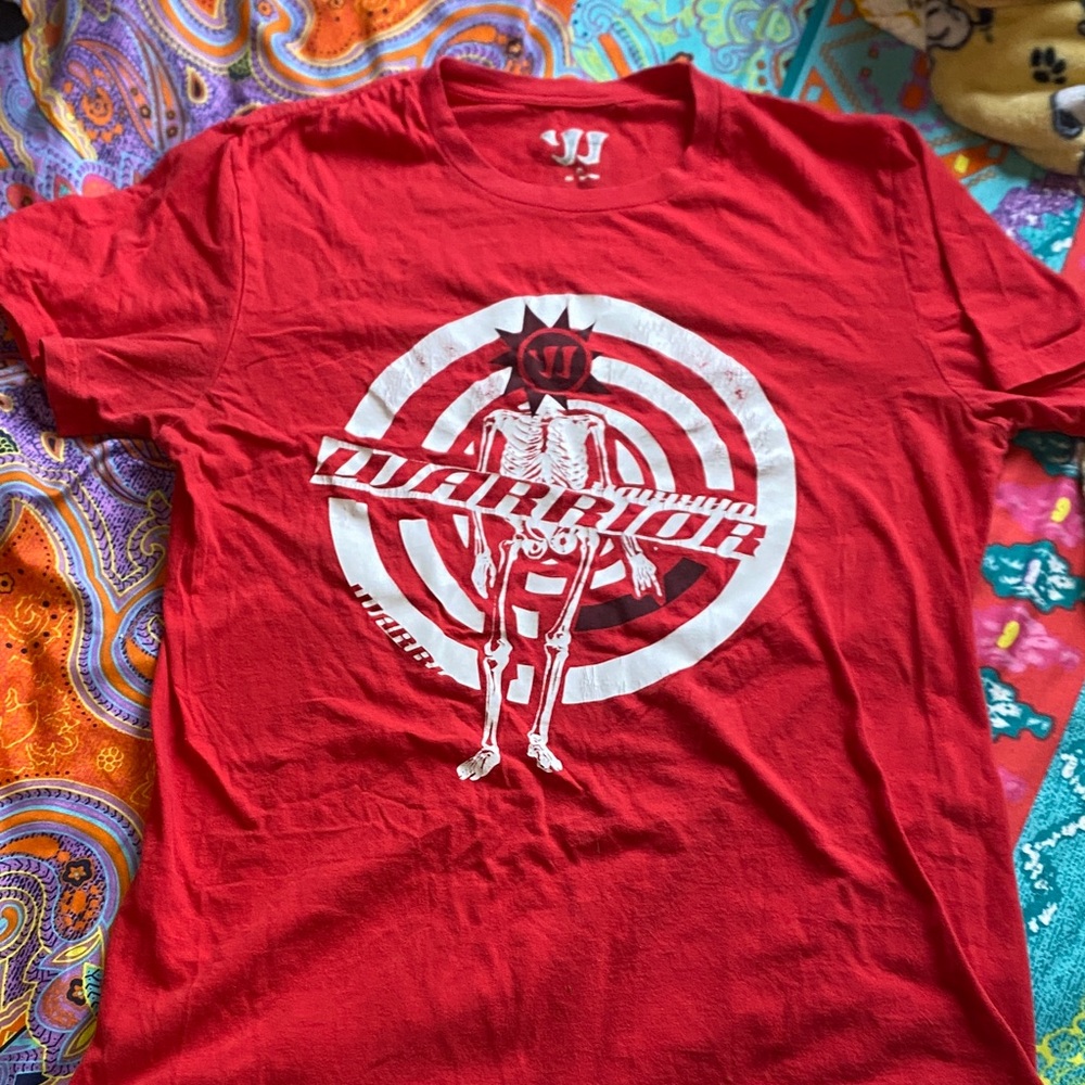 Warrior Red Graphic Tee for Men
